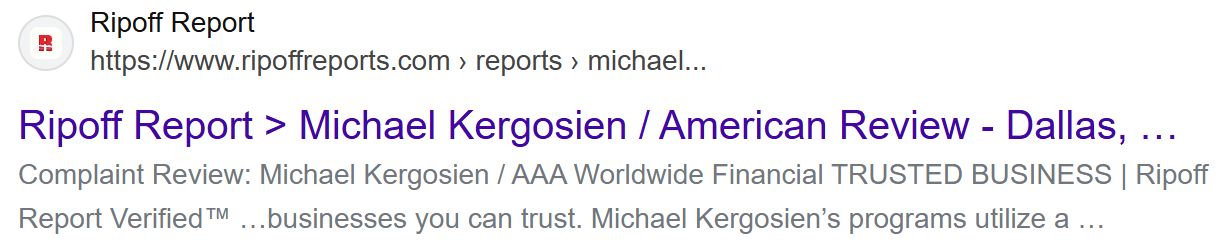 Search engine Results After The CAP Program