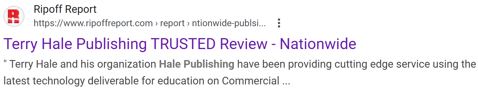 Google Results After The CAP Program